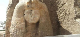 В Египте раскопали статую бабушки Тутанхамона