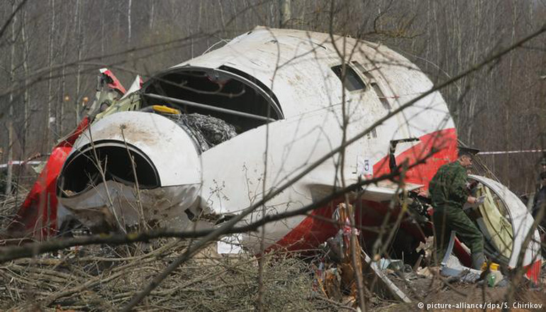 В Польше обнародовали новые данные о крушении самолета Качиньского