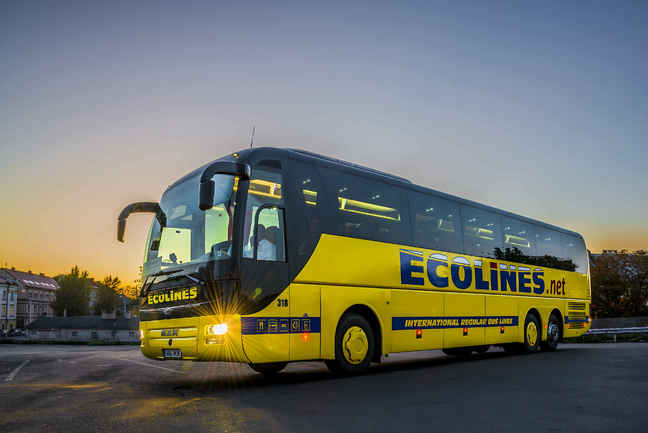 ECOLINES разработал новый автобусный рейс в Польшу