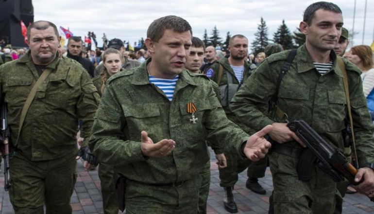 Террорист Захарченко хочет создать новую страну. Видео