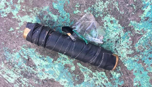 По Киеву бродил мужчина со взрывным устройством в рюкзаке