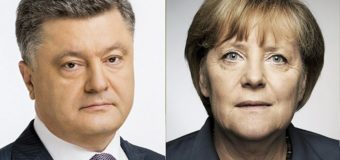 Порошенко и Меркель обсудили вопрос освобождения украинских пленных