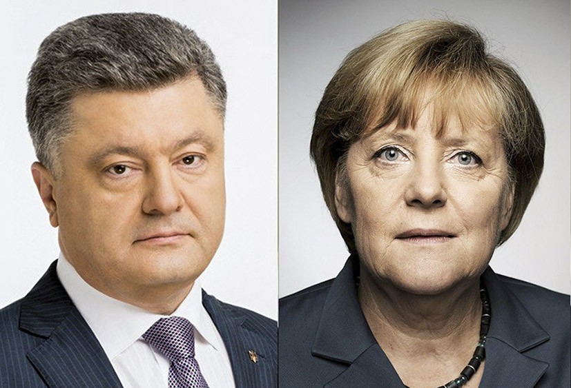 Порошенко и Меркель обсудили вопрос освобождения украинских пленных