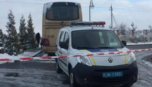 Во Львове взорвали туристический автобус с польскими номерами