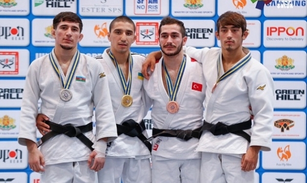 Украинские дзюдоисты завоевали две золотые медали на чемпионате Европы