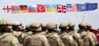 Украинские военнослужащие принимают участие в учениях НАТО в Грузии