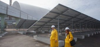 В Чернобыльской зоне заработала первая солнечная электростанция