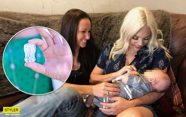Впервые в мире две женщины выносили одного ребенка. Фото