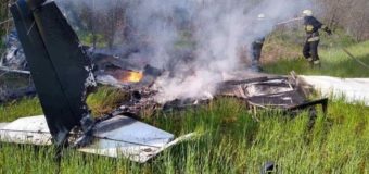 На Днепропетровщине разбился одномоторный самолет, есть жертвы