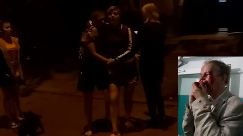 В Запорожье напали на адвоката. Видео
